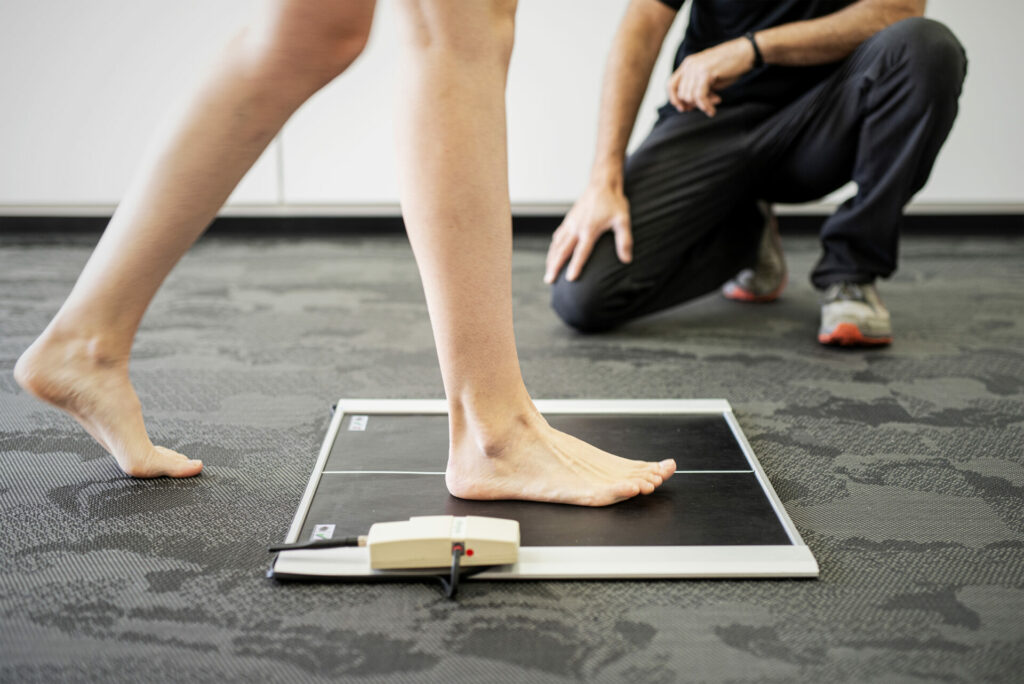 Druckmessplatte Bewegungsanalyse Basic
